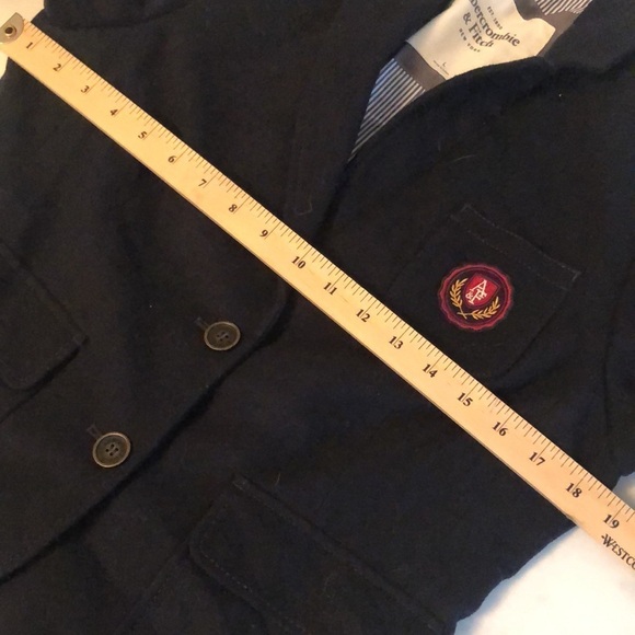 Abercrombie & Fitch Blue Tailored Blazer - Picture 7 of 10